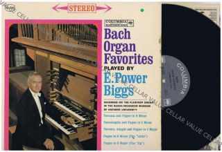 LP Record E Power Biggs Bach Organ Favorites Flentrop