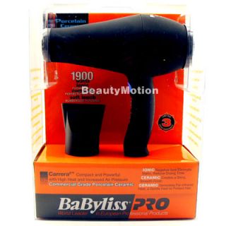 Babyliss Pro CARRERA2 Ceramic Hair Dryer BABP6685N