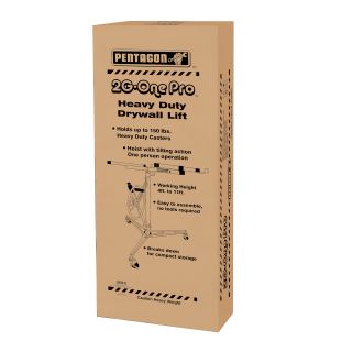  Pro Series Heavy Duty Drywall Lift and Panel Hoist 15 Foot