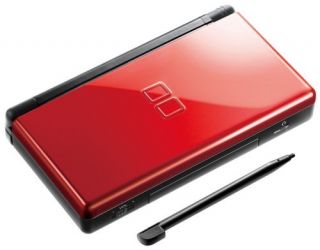brand New★ Nintendo Crimson Black DS Lite Video Game