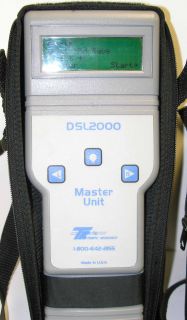 Tempo DSL2000 DSL Test Set Complete Master Transpoder