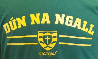 Donegal Gaelic Irish Mens T Shirt Celtic Ireland Sz