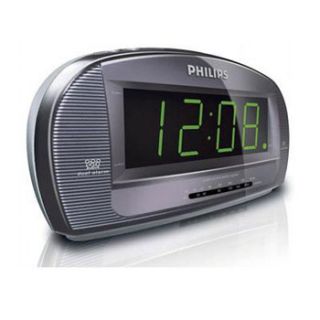 Philips Dual Alarm Big Display Clock Radio AJ3540 Retail $29 99