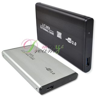 USB 3 0 SATA External Hard Drive HD Enclosure Case