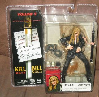 Kill Bill Volume 2 Elle Driver Figure NECA Reel Toys in Package