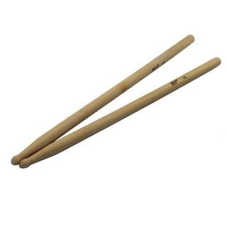  included 1 x one pair music band maple wood drum sticks drumsticks 5a