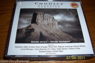 Country Classics 3 CD Eddy Arnold Dottie West Alabama