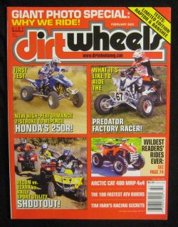 Dirt Wheels Magazine February 2003 2WD 250 Sport Utility Shootout