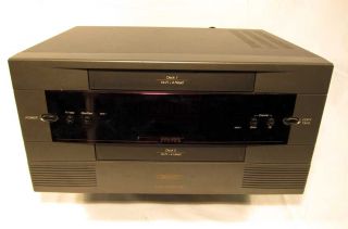 Go Video GV 6060 Dual Deck VCR VHS Player Recorder Duplicator Rio L K