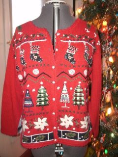 Ugly Christmas Sweater Unisex   S   Immediate Ship w/Buy Now