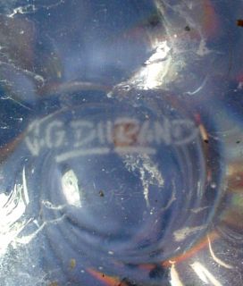French “J G Durand” 24 Lead Crystal Cristal D’Arques Clerval Art
