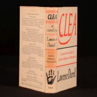 1960 Clea A Novel by Lawrence Durrell Alexandria Quartet First Edition