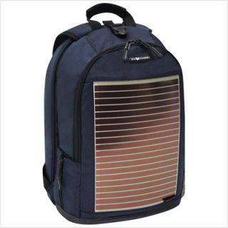 Eco Traveler 18 Checkpoint Friendly Solar Backpack in Blue ET0016