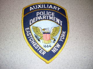 EASTCHESTER AUXILIARY POLICE NEW YORK AUX NYPD NY STATE PEACE OFFICER