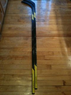 Brand New Pro Stock Easton Stealth RS GRIP Senior Hockey Sticks Black