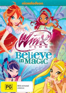  Winx Club Believe in Magic New DVD Movie