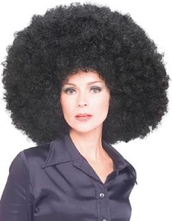 New Huge Mens Womens Oversized Black Afro Disco Wigs