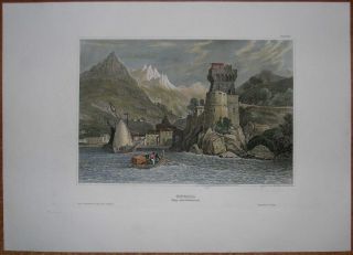 1847 Meyer Print Cetara Near Salerno Campania Italy