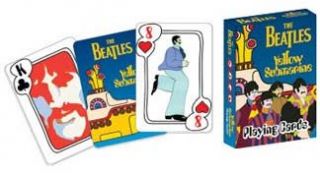 the beatles yellow submarine playing cards 52135 the beatles card deck