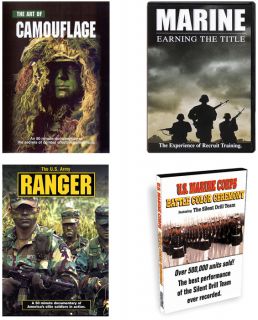 Official US Military Documentary DVDs USMC Army Etc