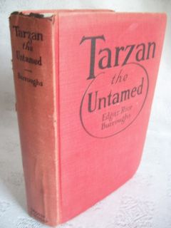 Tarzan The Untamed by Edgar Rice Burroughs Early 1930s HB