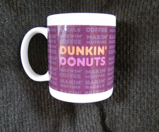 Dunkin Donuts Classic Ceramic Coffee Mug