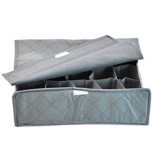 20 Cell Charcoal Underwear Sock Drawer Closet Organizer Storage Bag