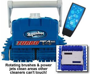Aquabot Turbo T4RC Inground Pool Cleaner w Remote 812729010051