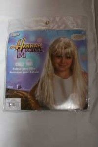 Disney Hannah Montana Costume with Wig Size 7 8