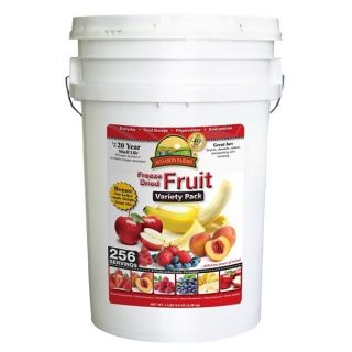 Freeze Dried Fruit Variety Pack Emergency Food Storage Survival Kit 4