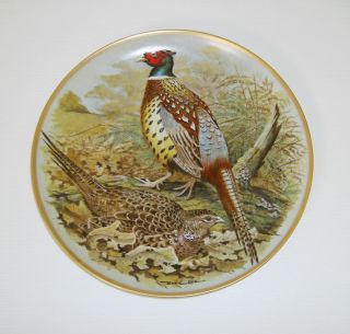  of the World Chinese Ring Necked Pheasant Basil Ede Franlkin Porcelain