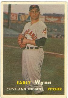  1957 Topps 40 Early Wynn EX