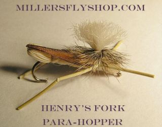 Henrys Fork Parachute Hopper 8 Trout Panfish