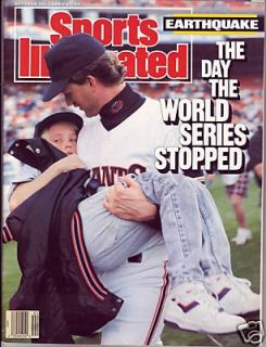 Sports Illustrated 1989 Bayarea Earthquake World Series