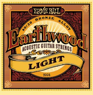 Ernie Ball 2004 Earthwood 80 20 Light Acoustic Strings