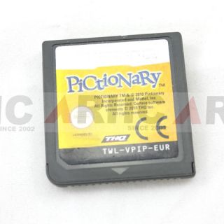 Nintendo DS NDS DSi DSi XL DS Lite Video Game Pictionary Nintendo DS