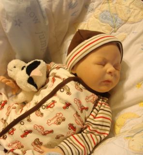 Adorable Reborn Baby Boy Ready for Christmas 3 Days Only 