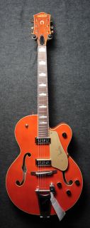 Gretsch G6120DE Duane Eddy Hollow Body Guitar in Orange