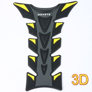 On Sale 3D Rubber Motorcycle Tank Protect Pad for Kawasaki Ducati