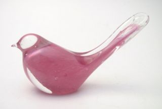 Eamonn Vereker Australian Studio Art Glass Bird Figure with Label 1