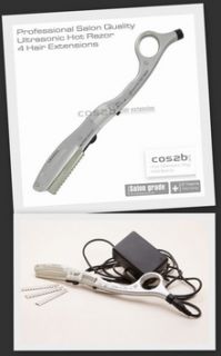 Cold Fusion Keratin Hair Extensions Ultrasonic Machine Iron Connector