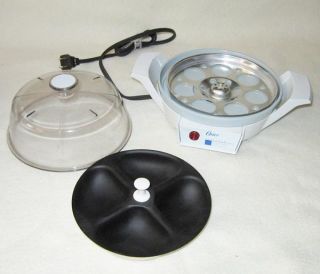 Oster Designer Automatic Egg Cooker & Poacher Electric Model 580 20B w