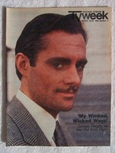 Duncan Regehr My Wicked Wicked Ways Errol Flynn Chicago TV Guide Jan