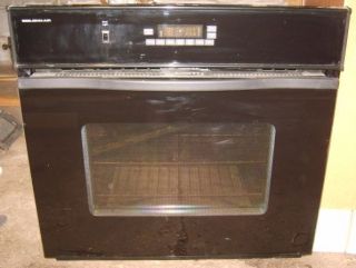 JENN AIR BUILT IN ELECTRIC OVEN WITH GAS COOKTOP AND OVER THE RANGE