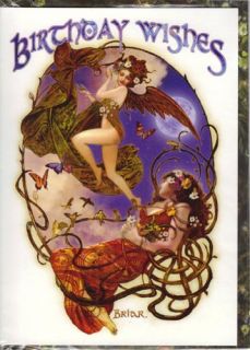 Fairy Birthday Cards by Briar The Awakening Fairies New Feathered