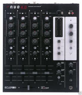 New Ecler Nuo 4 0 4 Channel Pro DJ Mixer SEALED