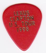 Eric Clapton Lexus Guitar Pick Pics Plectrum Picks