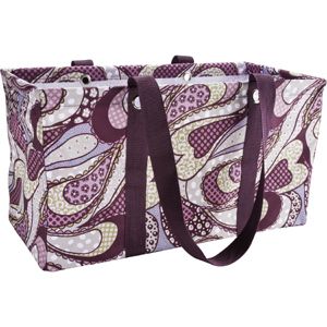 Thirty One Gifts Large Utility Tote Patchwork Paisley Brand New Never