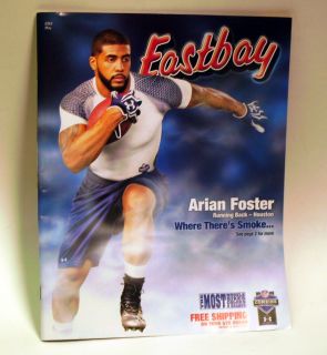 Arian Foster Houston  Catalog Hard to Find Mint