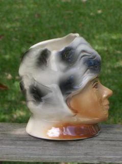 Vintage Horton Eastland Ceramics Face Toby Jug Pitcher